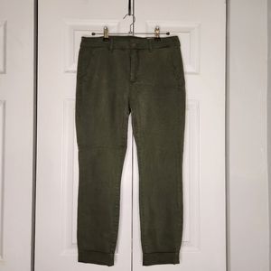 Cosmic Blue Love, Skinny Jeans, Olive Green